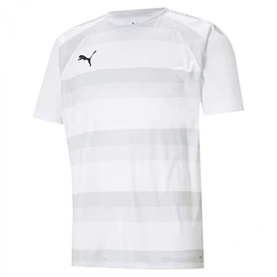 Abbildung von Puma Vision Trikot Sport Tshirt, Herren, Größe: Large, Weissgrauschwarz