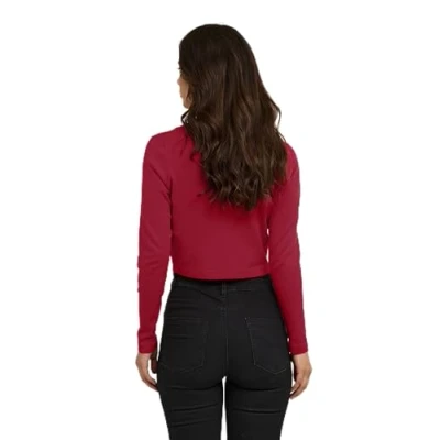 Abbildung von Kaffe Astrid Bolero Strickjacke, Damen, Größe: XXL, Haute red