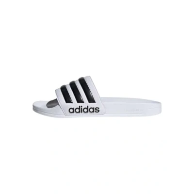 Abbildung von adidas Adilette Shower Slides Unisex Schiebe Sandalen , Cloud White Core Black White, 54 EU