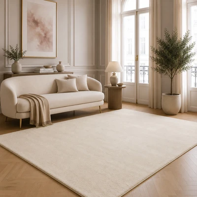 Abbildung von the carpet Teppich »Relax« rechteckig 16 mm Höhe waschbarer Wohnzimmer modern rutschfest, Kundenliebling