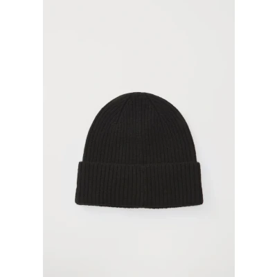 Abbildung von Tommy Hilfiger FLAG Beanie Unisex Mütze, Größe: One Size, Black