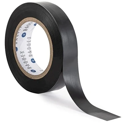 Abbildung von Raquex Griffband Abschlussband für Schläger, Tennis, Badminton, Squash, Hockey und Sport, Leicht reißen, Overgrip Sicherungsband, 14 mm x 20 m