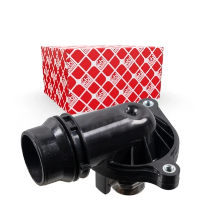 Abbildung von FEBI BILSTEIN 32649 Kühlwasserthermostat 95 mit Dichtung Kunststoff BMW: 3 Coupe, Saloon, Touring