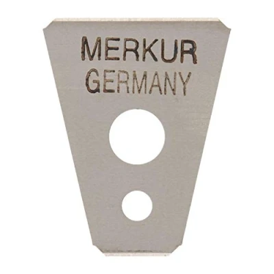 Abbildung von Packung mit 10 Klingen für Rasierapparat von Merkur