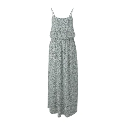 Abbildung von QS Maxikleid, Damen, Größe: 38, Mehrfarbig