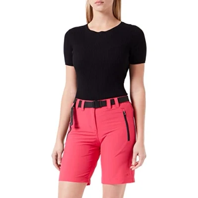 Abbildung von CMP Stretch Bermudashorts für Damen, Anthrazit Erdbeere, D34