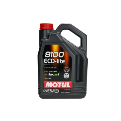 Abbildung von Motul ECO lite 5W 20 5l Motoröl 109104 OPEL: Insignia A Saloon, Sports Tourer, Astra J Hatchback