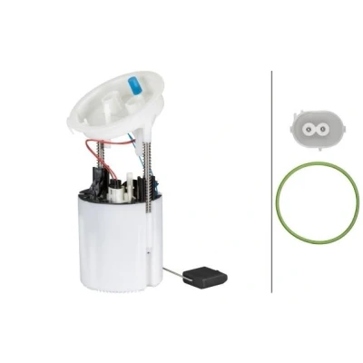 Abbildung von HELLA 8TF 358 146 461 Kraftstoff Fördereinheit mit Dichtung, Tankgeber elektrisch BMW: 1 Hatchback, 3 Saloon, Touring