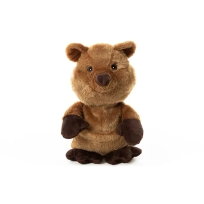 Abbildung von Habibi Wärmekissen/Stofftier f. Kinder u. Erwachsene Quokka das süsse Wärmekuscheltier zum Erwärmen in der Mikrowelle/Backofen, ideal auch für Babys (Quokka)