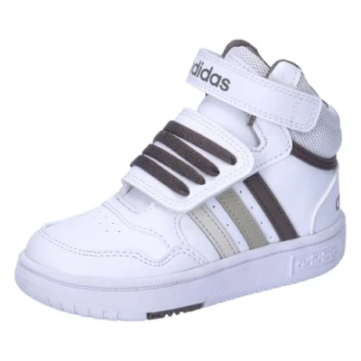 Abbildung von adidas Jungen Unisex Kinder Hoops Mid Shoes Schuhe, Cloud White/Cloud White, 22 EU
