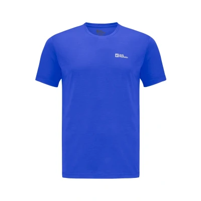 Abbildung von Jack Wolfskin Vonnan SS Sport Tshirt, Herren, Größe: XL, Vibrant blue