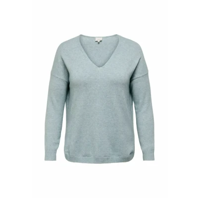 Abbildung von ONLY Carmakoma Carmargareta Strickpullover, Damen, Größe: S 42/44, Arona