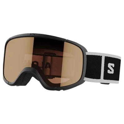 Abbildung von Salomon Lumi Access Kinder Brille Ski Snowboarden, Kinderfreundliche Passform und Komfort, mehr Augenkomfort Haltbarkeit, Schwarz, Einheitsgröße