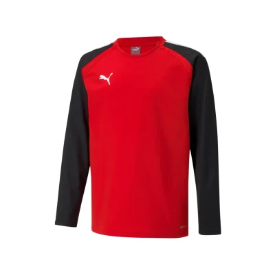 Abbildung von Puma Langarmshirt für Kinder, Größe: 176, Red, black