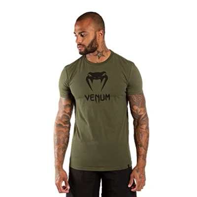 Abbildung von Venum Herren Classic T shirt shirt, Khaki, S EU