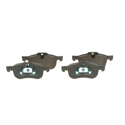 Abbildung von BOSCH 0 986 424 758 Bremsbelagsatz Low Metallic mit Kolbenclip, Anti Quietsch Blech ROVER: 75 Tourer