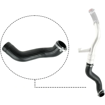 Abbildung von GATES 09 0660 Ladeluftschlauch Silikon FORD: Galaxy Mk2 MPV, S Max Mk1, MONDEO 4 Turnier