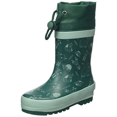 Abbildung von Playshoes Jungen Unisex Kinder Gummistiefel Zugband Regenstiefel, Waldtiere, 27 EU