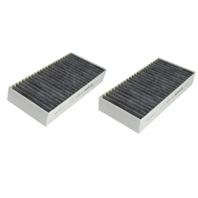 Abbildung von FILTRON K 1422A 2x Innenraumfilter Aktivkohlefilter 254 155 40 MERCEDES BENZ: ML Class, GL, GLE Off Road