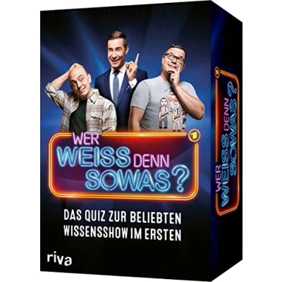 Abbildung von Wer weiß denn sowas? Das Quiz zur beliebten Wissensshow im Ersten: Trainiere dein Allgemeinwissen mit den spannendsten Fragen der Show. perfekte Geschenk für alle Fans (WWDS Quiz, Band 1)