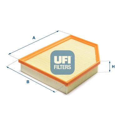 Abbildung von UFI 30.A62.00 Luftfilter 50 232 299 Filtereinsatz VOLVO: V40 Hatchback