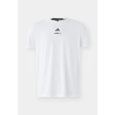 Abbildung von adidas Performance Lesmills Graphic Tshirt print, Herren, Größe: XS, White