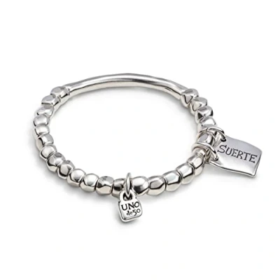 Abbildung von Uno De 50 Damen Armband Versilbert Leder 18 cm PUL1210MTL0000M