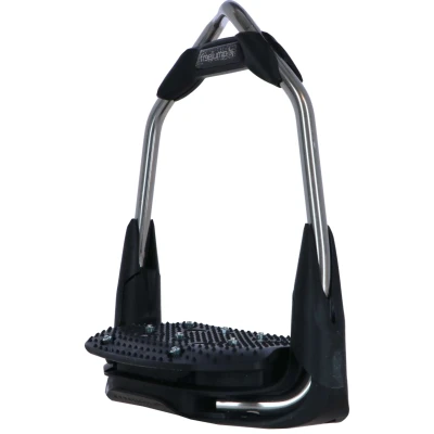 Abbildung von Freejump Steigbügel Air&#039;s Dressage Edition Silber 0 Straight Eye