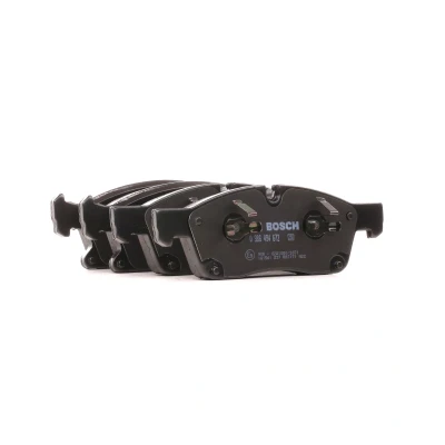 Abbildung von BOSCH 0 986 494 672 Bremsbelagsatz Low Metallic mit Montageanleitung, Anti Quietsch Blech, Kolbenclip MERCEDES BENZ: ML Class, GLE Off Road