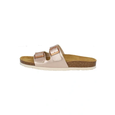 Abbildung von Palado Milos Pantolette flach, Damen, Größe: 37, Rosagold metalic Schuhe