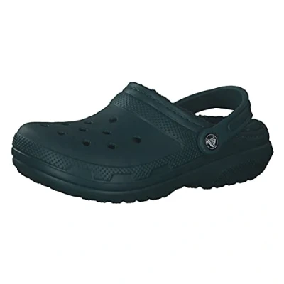 Abbildung von Crocs Classic Lined Clog, Holzschuh, Evergreen,