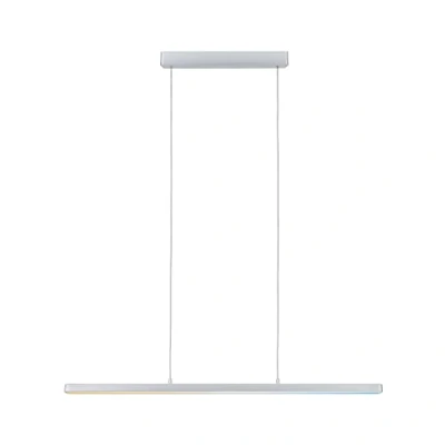 Abbildung von Paulmann 79902 LED Pendelleuchte Lento Smart Home Bluetooth incl. 1x43 W dimmbar Tunable White Chrom matt Aluminium, Kunststoff 2700 K
