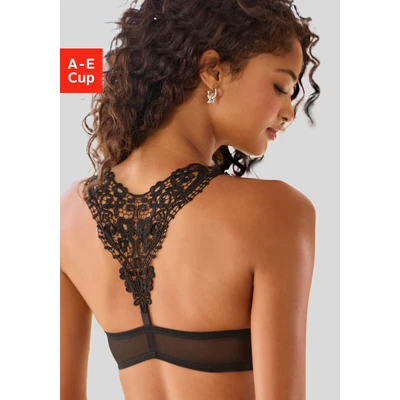 Abbildung von LASCANA Push up BH, mit hübschem Stickereimotiv im Rücken, sexy Dessous