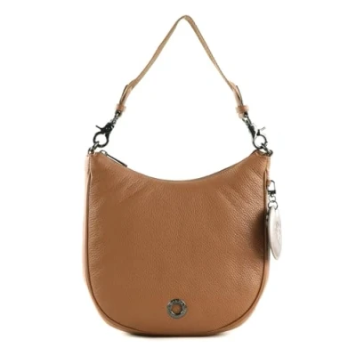 Abbildung von Mandarina Duck Damen Mellow Leather Schultertasche, Indian Tan, 26x28x9,5 (L x H W) EU