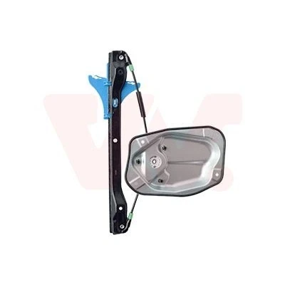 Abbildung von Van Wezel Fensterheber hinten links elektrisch mit Anschraubplatte ohne Elektromotor 5894263 VOLKSWAGEN: Golf 5