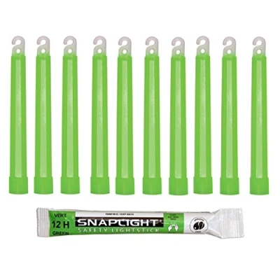 Abbildung von Cyalume, 15cm Grün SnapLight KnickLichter, 6&#039;&#039; , 12 Stunden, (10 er Pack)