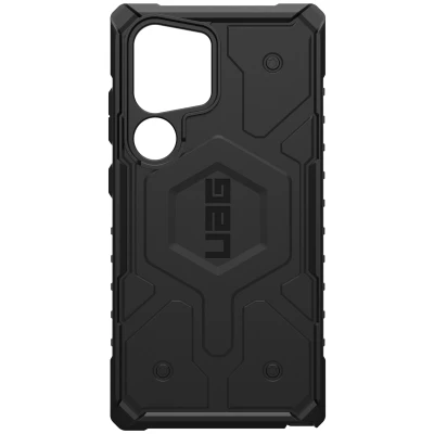 Abbildung von Samsung Galaxy S24 Ultra Hülle Kunststoff UAG Hard Case/Backcover Handyhülle Schwarz Shockproof/Stoßfest