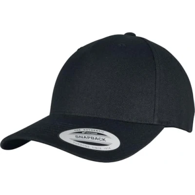 Abbildung von Flexfit Unisex 5789M YP Classics 5 Panel Premium Curved Visor Snapback Cap Baseballkappe, Black, one Size
