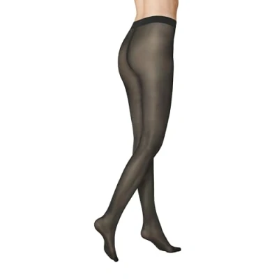 Abbildung von KUNERT Damen Strumpfhosen Satin Look 40 semi blickdicht glänzend DEN Graphit 0420 42