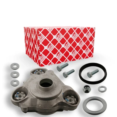Abbildung von FEBI BILSTEIN 32422 Reparatursatz, Federbeinstützlager Vorderachse rechts mit Kugellager Anbaumaterial PEUGEOT: Boxer Minibus