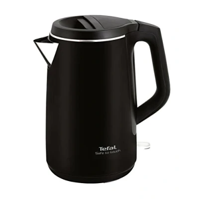 Abbildung von Tefal Safe to Touch KO3718 Doppelwandig 1.5 L assistierende Deckel 360 drehbare Öffnung Schwarz