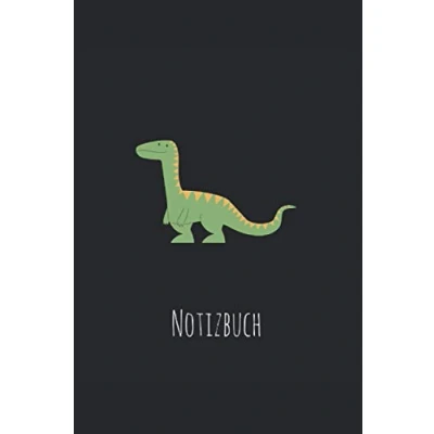 Abbildung von Dino Notizbuch: Tolles Notizbuch mit 120 gepunkteten Seiten im DIN A5 Format