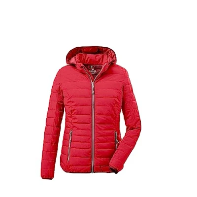 Abbildung von G.I.G.A. DX Damen Steppjacke/Casual Funktionsjacke in Daunenoptik mit abzippbarer Kapuze Uyaka, aquaverde, 36, 28041 000