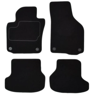 Abbildung von MAMMOOTH A041 VW195 PRM 01 Fußmattensatz Textil vorne und hinten 4 schwarz VOLKSWAGEN: Golf 6 Cabrio