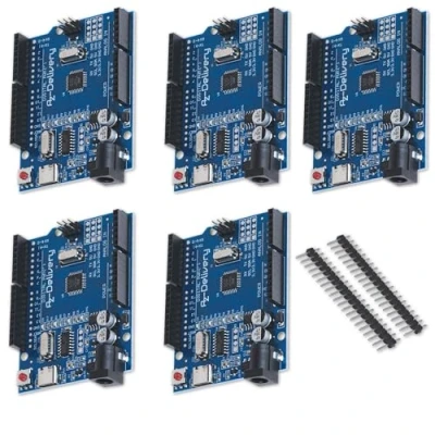 Abbildung von AZDelivery 5 x Mikrocontroller Board AZ ATmega328 mit USB C Anschluss inklusive E Book!