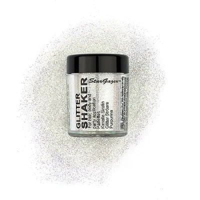 Abbildung von Stargazer Products Glitzer Streudose, UV weiß, 1er Pack (1 x 5 g)