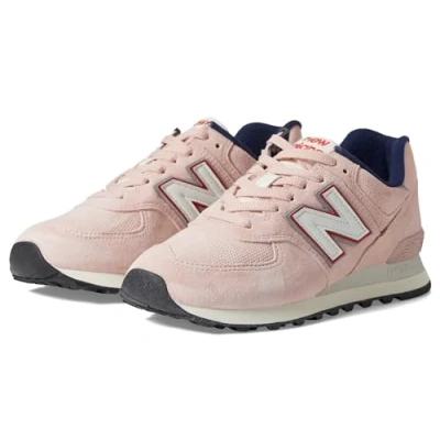 Abbildung von New Balance 574 Sneaker low, Damen, Größe: 36/Standard, Pink grey Leder und textil