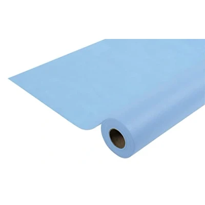 Abbildung von Pronappe Tischdecke R782525I Einweg aus Spunbond Vlies Länge 25m Breite 1,20m (pro Rolle) Farbe hellblau Reißfestes, wasserabweisendes und abwischbares Material