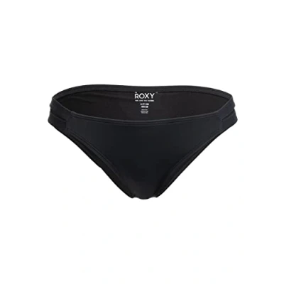 Abbildung von Roxy Beach Classics Bikinihose, Damen, Größe: Small, Anthracite