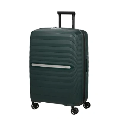 Abbildung von Samsonite Neo Flux Spinner M, Erweiterbarer Koffer, 68 cm, 86/96 L, Grün (Jungle Green)